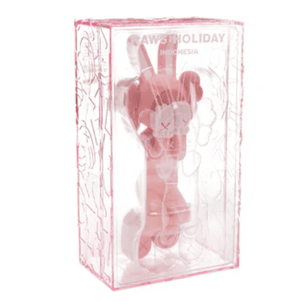 KAWS Holiday Indonesia Figure Pink