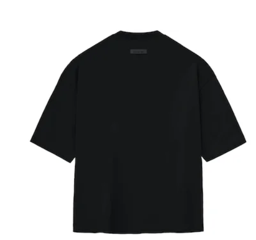 Fear of God Essentials Small Logo Tee Jet Black
