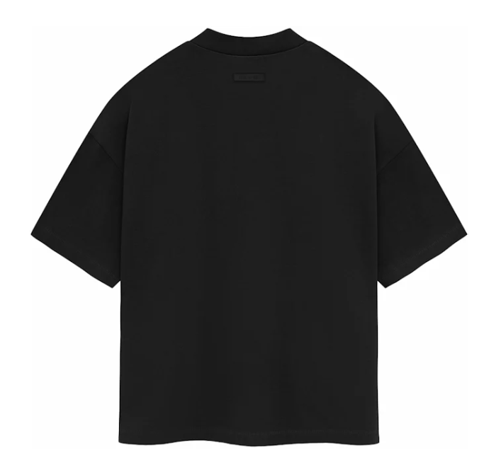 Fear of God Essentials Heavy Jersey Crewneck Tee Jet Black