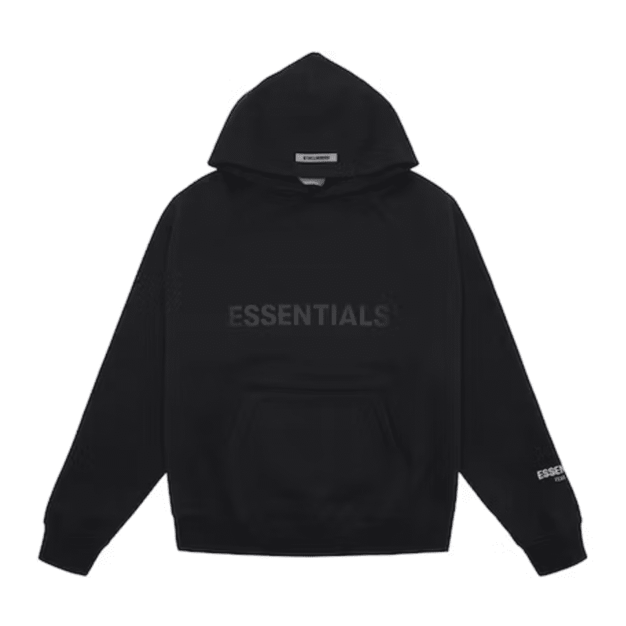 Fear of God Essentials Pullover Hoodie Applique Logo Dark Slate/Stretch Limo/Black
