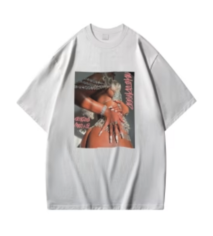 Uphead Hood Adulthood Tee White