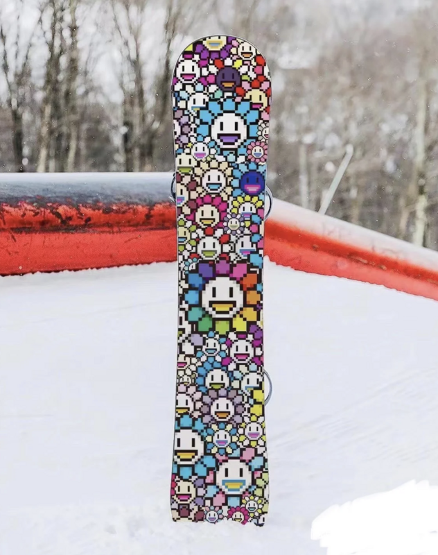 Takashi Murakami Small Flower Snowboard