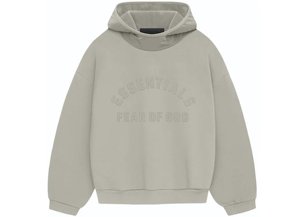 Fear of God Essentials Nylon Fleece Hoodie Seal/Seal