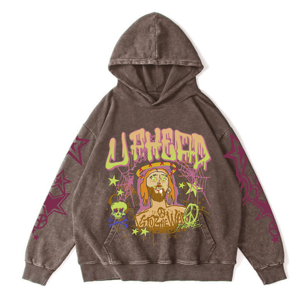 Uphead Bless Hoodie Brown