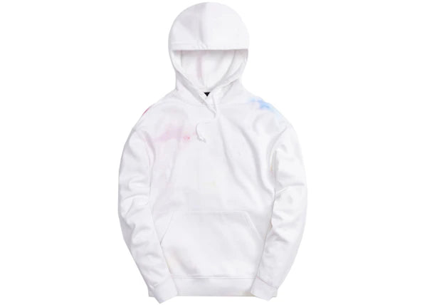 Kith Tie Dye Williams III Hoodie White/Red