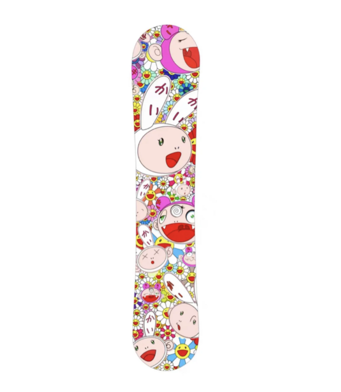 Takashi Murakami The Hundreds Kai Kai Snowboard