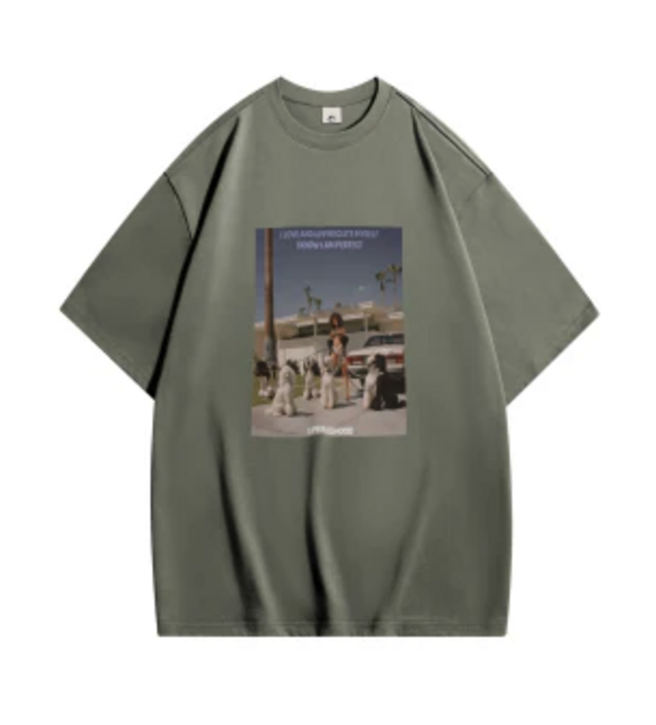 Uphead I know I am Perfect Tee Olive