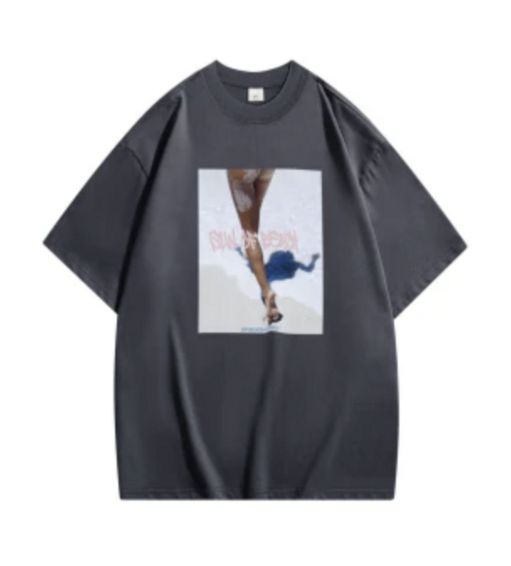 Uphead Sun of Beach Tee Dark Grey