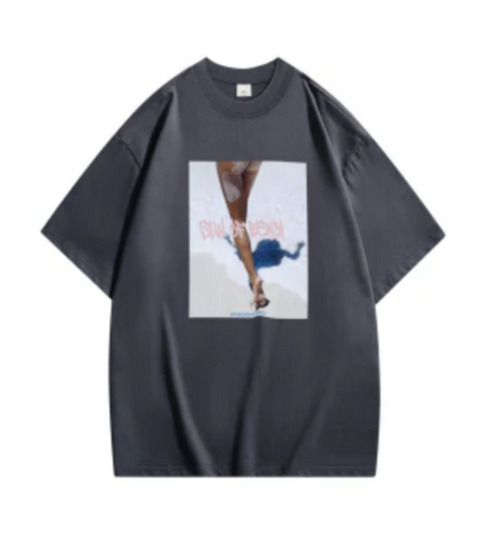 Uphead Sun of Beach Tee Dark Grey