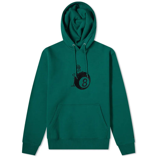 Stussy 8 Ball Man App Hoodie - Green