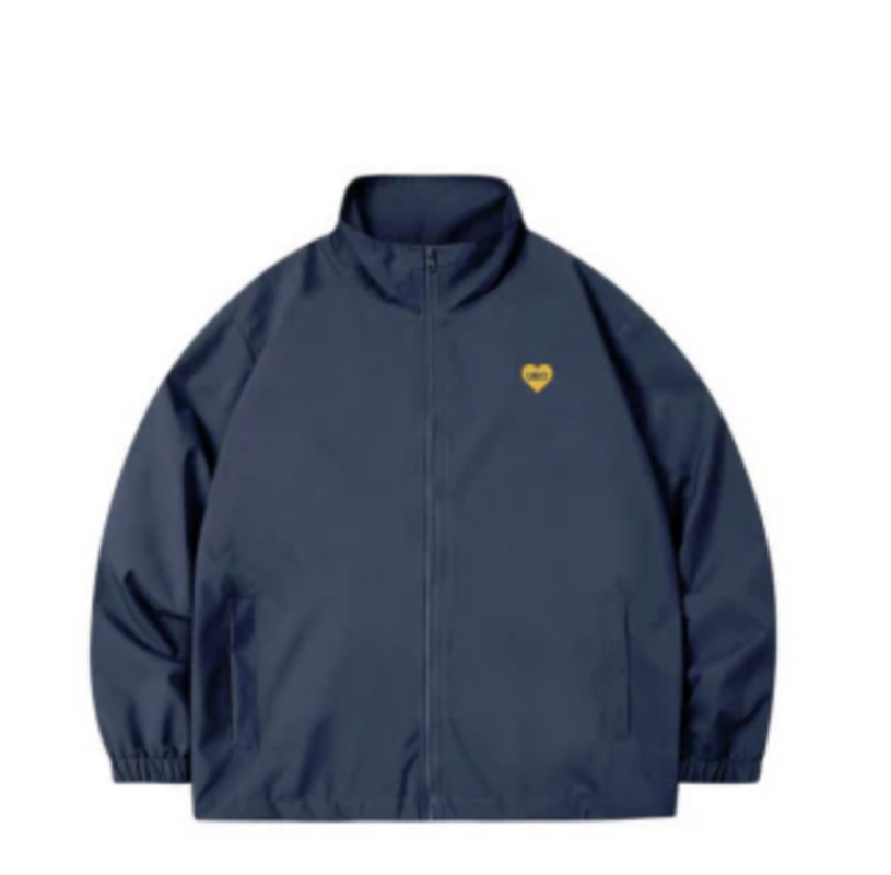 Uphead UEC Windbreaker Jacket Yellow Navy