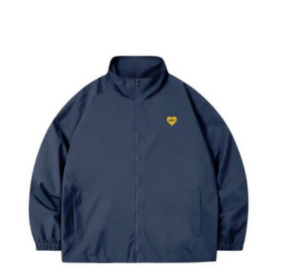 Uphead UEC Windbreaker Jacket Yellow Navy