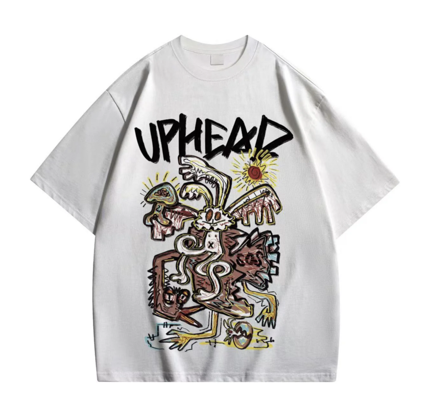 Uphead Sun Bunny Tee White