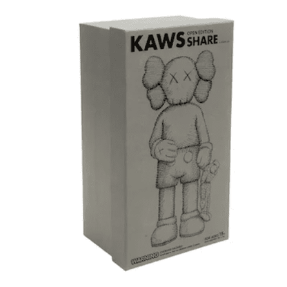 KAWS Share Vinyl Figure Brown