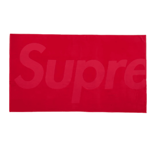 Supreme Tonal Logo Towel Red