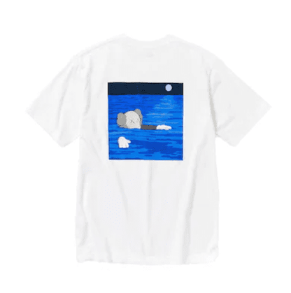 KAWS x Uniqlo UT Short Sleeve Artbook Cover T-shirt White
