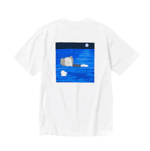 KAWS x Uniqlo UT Short Sleeve Artbook Cover T-shirt White