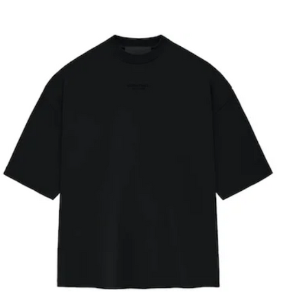 Fear of God Essentials Small Logo Tee Jet Black