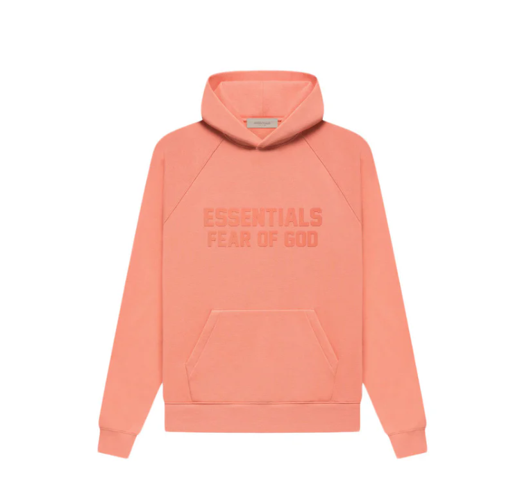 Fear of God Essentials Hoodie Coral