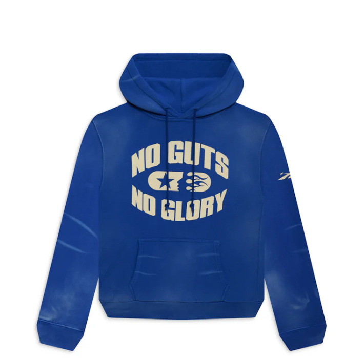 Hellstar No Guts No Glory! Hoodie HoodieBlue