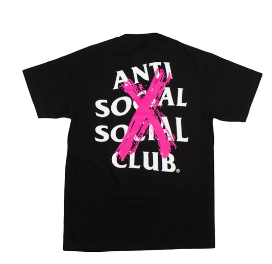 Anti Social Social Club Cancelled T-shirt Black