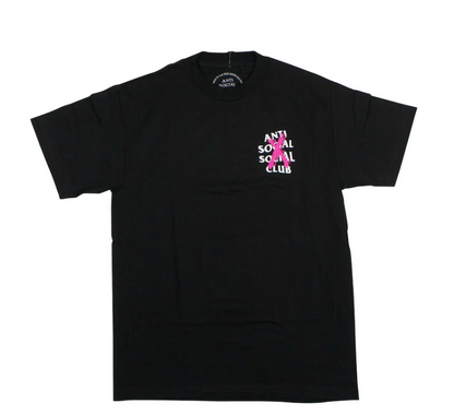 Anti Social Social Club Cancelled T-shirt Black