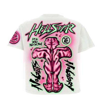 Hellstar No Guts No Glory T-Shirt White