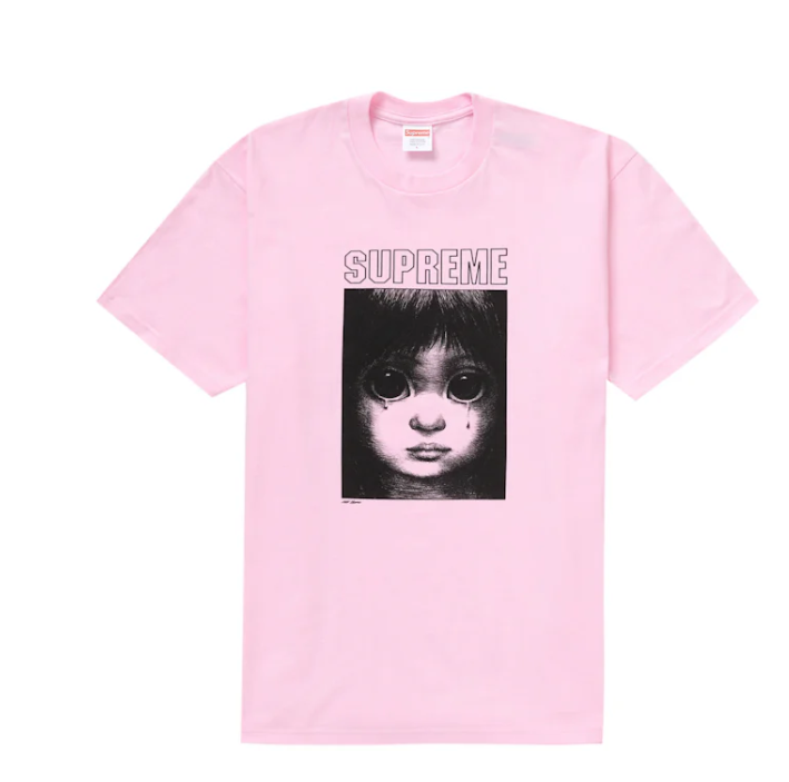 Supreme Margaret Keane Teardrop Tee Pink