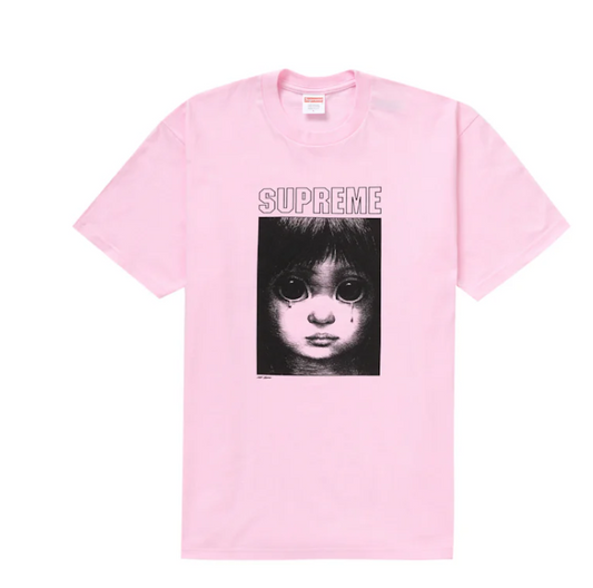 Supreme Margaret Keane Teardrop Tee Pink