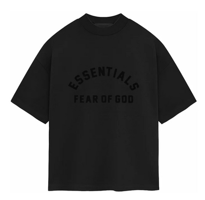 Fear of God Essentials Heavy Jersey Crewneck Tee Jet Black