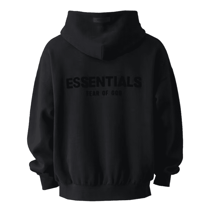 Fear of God Essentials Pullover Chest Logo Hoodie Stretch Limo/Black