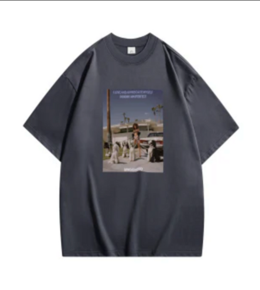 Uphead I know I am Perfect Tee Dark Grey
