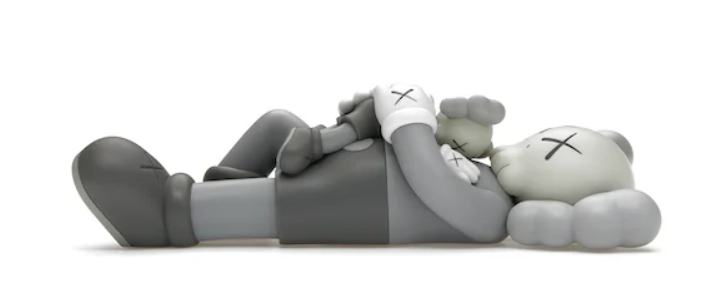 KAWS Holiday Singapore Vinyl Figure Grey