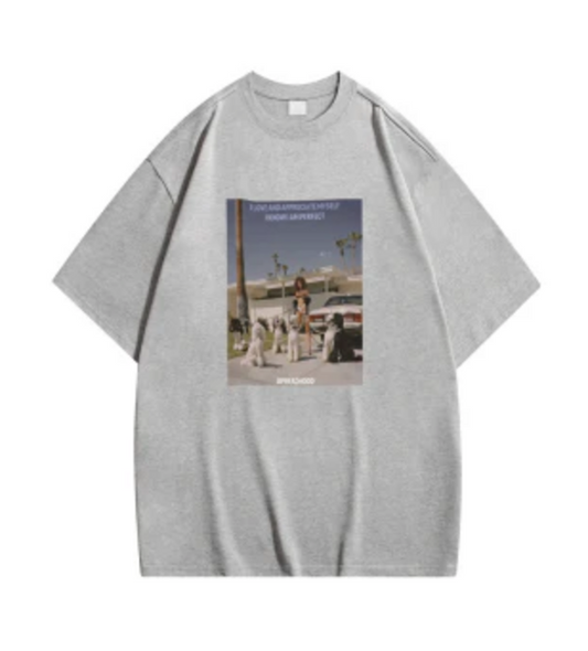 Uphead I know I am Perfect Tee Grey