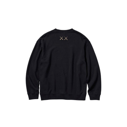 KAWS x Uniqlo Longsleeve Sweatshirt  Black