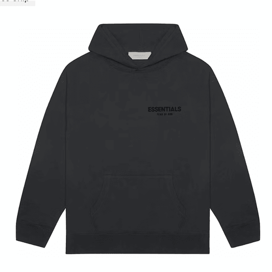 Fear of God Essentials Pullover Chest Logo Hoodie Stretch Limo/Black