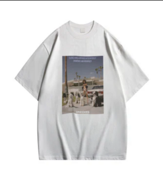 Uphead I know I am Perfect Tee White
