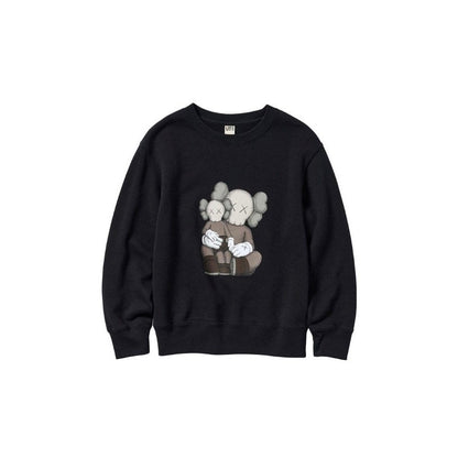KAWS x Uniqlo Longsleeve Sweatshirt  Black