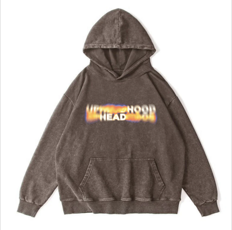 Upheadhood Hoodie Brown