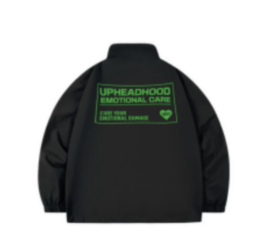 Uphead UEC Windbreaker Jacket Green Black