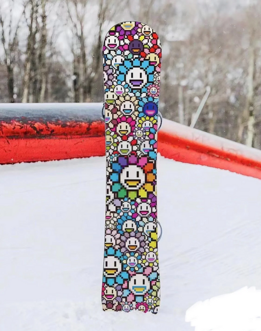 Takashi Murakami Small Flower Snowboard