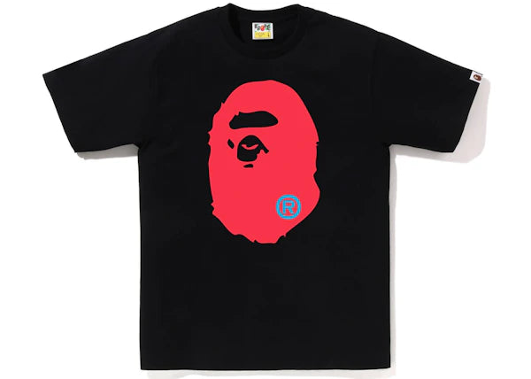 BAPE Colors Big Ape Head Tee (SS23) Black