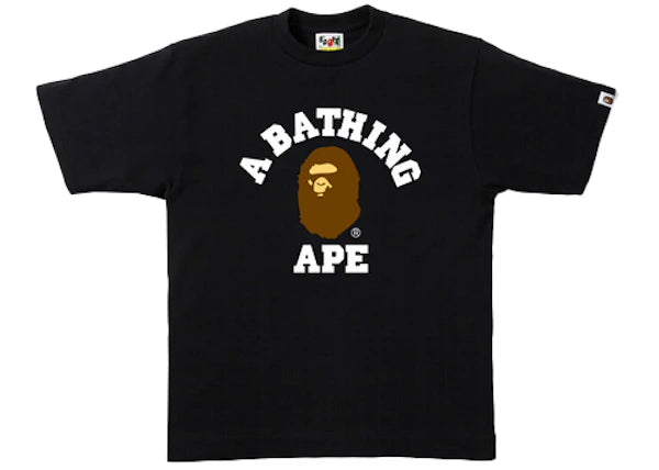 BAPE College Tee Black