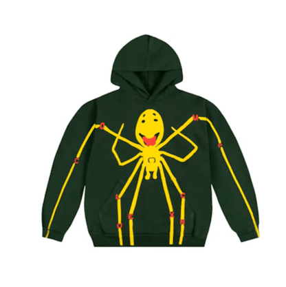 Cactus Plant Flea Market x ComplexCon Spider Legs Hoodie Dark Green