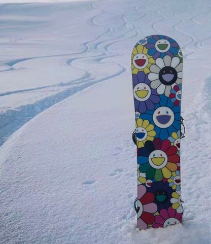 Takashi Murakami Big Flower Snowboard