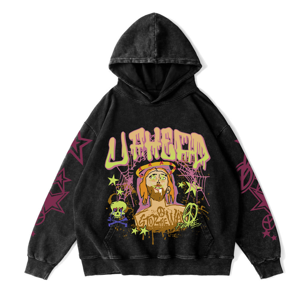 Uphead Bless Hoodie Black
