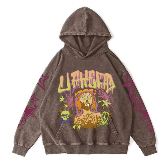 Uphead Bless Hoodie Brown
