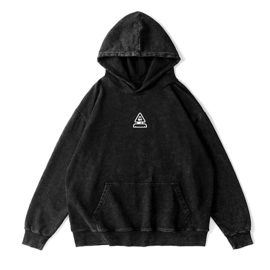 Uphead Middle Logo Hoodie Black