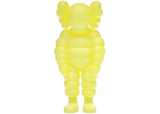 KAWS What Party Vinyl Figure Yellow