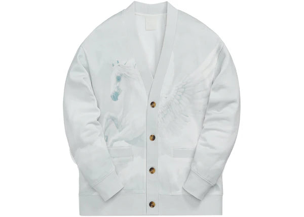 Kith Pegasus Fleece Cardigan Chalk